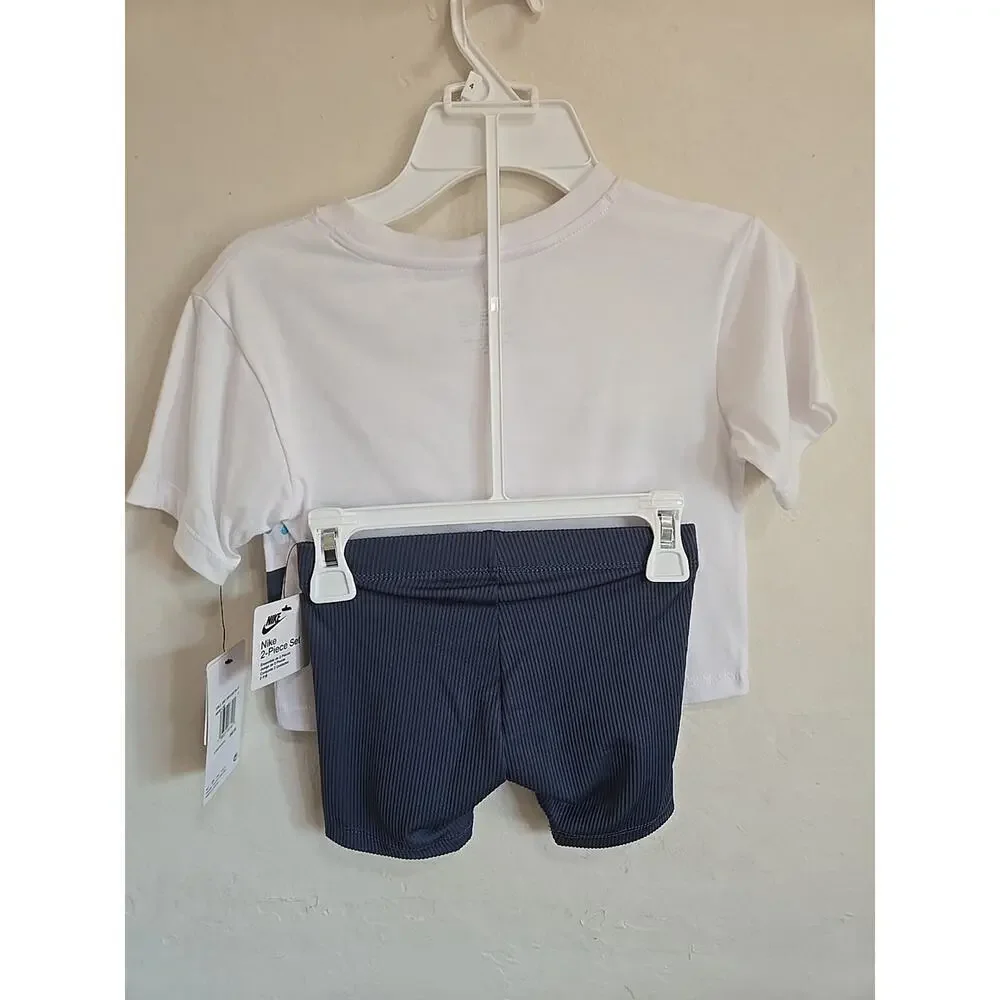 Nike Jorda Girls Tempo Dri-Fit Short Sets Bike, Skort Sets Size 4 XS 3-4 years - Picture 8 of 9